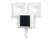 Image article Pack de 3 lampes solaires 6 LED pour clôture et gouttière