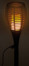Torche de jardin 64 LED avec effet flamme et batterie 2000 mAh