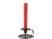 Image article Chandelle à LED avec son bougeoir - Rouge / Noir