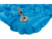 Matelas gonflable léger avec oreiller intégré - Turquoise