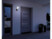 Applique murale LED allumée de nuit pour éclairer une porte d'entrée extérieure de maison