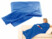 Couverture polaire à manche bleue douce et lavable en machine pat Pearl