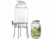 Image article Lot de 2 distributeurs de boissons rétro en verre – 3,5 L et 6,5 L