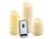 Image article Lot de 3 bougies LED en cire véritable (13 - 18 - 22,5 cm)