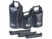 Image article Lot de 3 sacs polochons étanches – 5/10/20 litres - noir