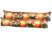 Image article 2 coussins de porte à 3 LED avec motifs bougies - 90 x 20 cm