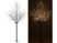 Arbre lumineux 250 cm avec 600 fleurs LED Lunartec. Vues éteint et allumé