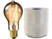 Image article Lampe de table décorative en béton avec Ampoule à filaments E27 40 W 