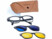 Lunettes anti-lumière bleue 3 en 1 avec sur-lunettes magnétiques pour vision nocturne et protection 