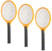 Image article Pack de 3 raquettes électriques anti-insectes - Rechargeable par USB
