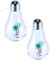 Image article 2 humidificateurs d'air à ultrasons design ampoule avec LED RVB