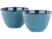 2 tasses à thé style Arare - Bleu