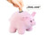 Image article Tirelire cochon sonore en peluche