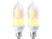 Image article 2 ampoules LED effet flamme E27 / 5 W / 304 lm / A+