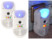 Image article 2 anti-nuisibles à ultrasons 3 en 1 avec fonctions LED et purificateur