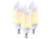 Image article 3 ampoules LED effet flamme E14 / 5 W / 304 lm