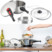 Image article Autocuiseur en acier inoxydable 4 L - Avec accessoires vapeur