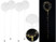 Image article 4 ballons transparents Ø env. 20 cm avec guirlande à 40 LED -Blanc chaud