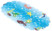 Image article Tapis antidérapant pour baignoire, 69 x 38 cm, décor plage
