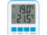 Récepteur radio avec écran LCD : Affiche la température ambiante et la température de l'eau