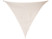 Voile d'ombrage triangulaire - 3 x 3 x 4,25 m - Taupe