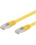 Câble RJ45 jaune cat5e F/UTP - 3m