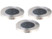 Image article 3 spots de jardin solaires en acier