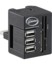 Image article Hub 3 ports USB 2.0 pivotants ''Omniconnector 2''