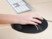 Tapis de souris ergonomique haut de gamme avec support gel au poignet, noir