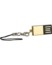 Clé USB 2.0 étanche super-slim ''Gold'' - 64 Go 