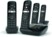 Téléphones fixes AS690A Quattro - 4 combinés - Avec répondeur - Noir Gigaset