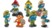 Image article Pack de 7 figurines Les Schtroumpfs dans la jungle