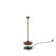 Image article Lampe de table sans fil rechargeable télécommandée Deca - Corten