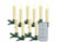 Image article 10 bougies LED à piles télécommandées pour sapin de Noël