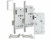 Image article 3 serrures encastrables DIN 18 251 droite