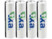 Image article 4 batteries lithium-ion 18650 3,7 V / 2600 mAh