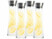 Image article 4 carafes en verre 1,3 L avec filtre intégré