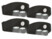 Image article 4 lampes de porte sans fil à LED avec détecteur de mouvement - Noir
