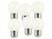 Image article 6 ampoules LED E27 / G45 / 50 lm / 1 W / 2700 K