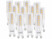 Image article 12  ampoules LED G9 - 4.5 W - 480 lm - Blanc chaud