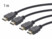 2 câbles HDMI High Speed 4 K 3 D & Hec 1 m