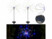Image article 2 décorations lumineuses solaires à effet feu d'artifice - 120 LED - Couleurs
