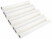 Image article 4 boudins isolants doubles pour portes et fenêtres - cuir blanc 