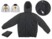 Image article Veste chauffante avec prise USB et batterie 5000 mAh - Taille L