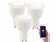 Image article 3 ampoules LED connectées GU10 4,5 W LAV-45.t - CCT