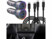 Image article 2 chargeurs USB allume-cigare 135 W avec 2 câbles USB-C 2 m