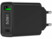 Chargeur secteur USB-A et USB-C 30 W avec indicateur sur écran LED - Noir