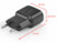 Chargeur secteur USB-A et USB-C 30 W avec Quick Charge et Power Delivery - Noir