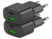2 Chargeur secteur USB-A et USB-C 30 W avec Quick Charge et Power Delivery - Noir Revolt