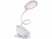 Image article Lampe de lecture CCT rechargeable avec support à pince et col de cygne